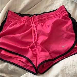 pink nike’s with spandex